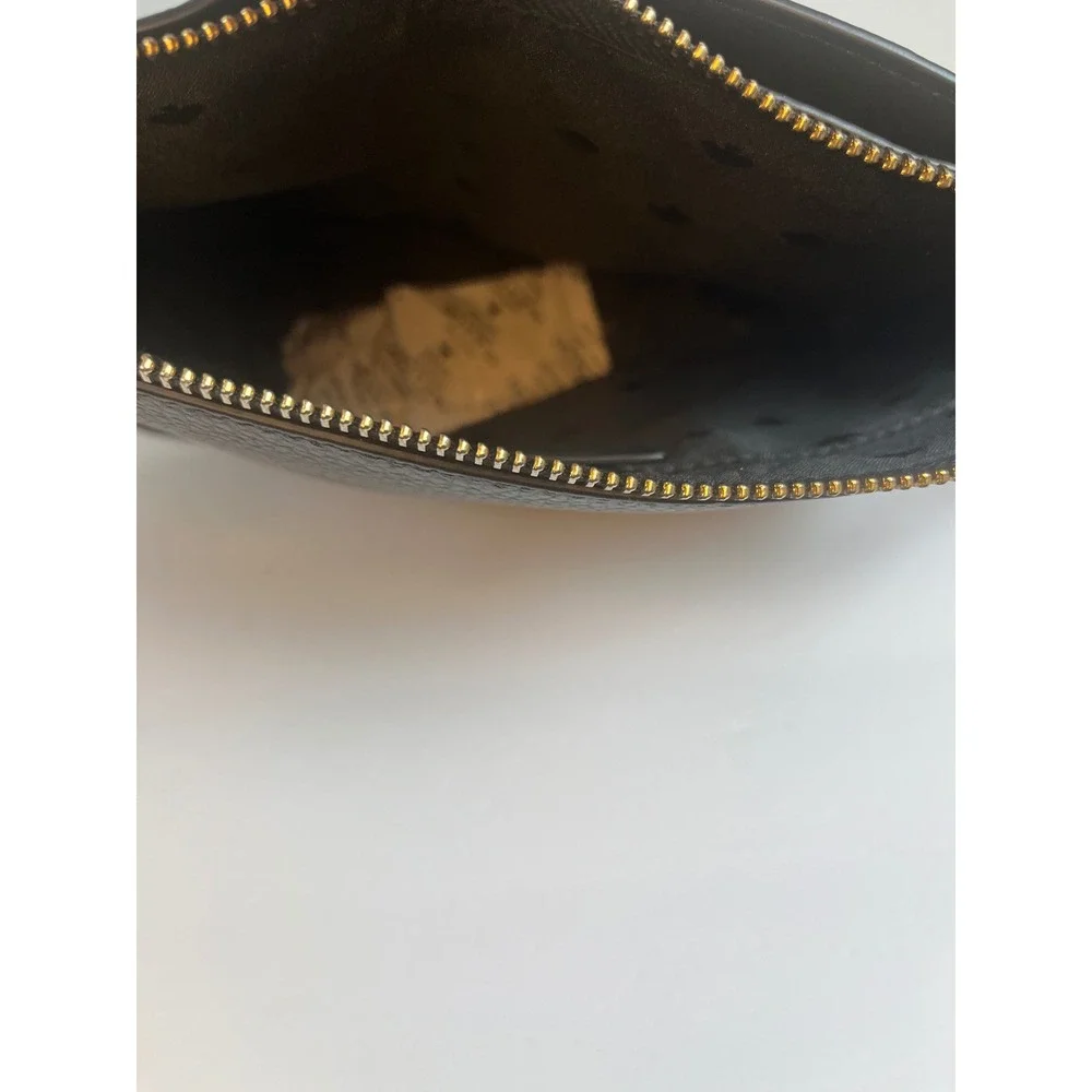 Kate Spade New York Black Pebbled Leather Crossbody Bag Gold Hardware